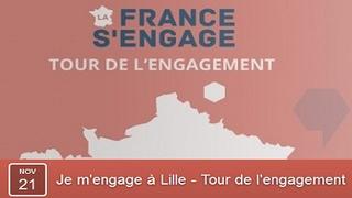 Engagement citoyen - La France s’engage : le Tour de l’engagement passera à Lille le 21 novembre