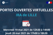 Journées portes ouvertes virtuelles IRA de Lille 19 et 20 mai 2021