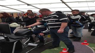 Salon de la moto Pecquencourt 2015 - simulateur