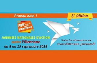 Cohésion sociale - Une mobilisation record en Hauts-de-France pour les Journées nationales d’action contre l’illettrisme 2018