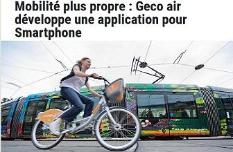 Environnement - Mobilité plus propre : Geco air développe une application pour Smartphone
