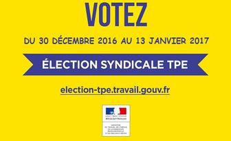 Elections syndicales - Scrutin TPE : il vous reste une semaine pour voter !