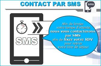 Simplification des démarches administratives - Votre carte de séjour est prête, la préfecture du Nord vous prévient désormais par SMS !