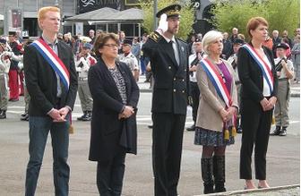 Commémoration - 73e anniversaire de la libération de la ville de Lille, dimanche 10 septembre 2017 à 10 heures 30