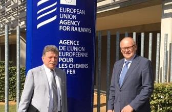 Institutions européennes - Le préfet visite l’agence de l’Union européenne pour les chemins de fer