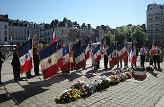Cérémonie - 73ème anniversaire de la victoire du 8 mai 1945 à Lille
