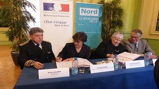 Cohésion sociale - Le Nord, premier département à signer le plan de lutte contre la pauvreté en présence de Jacqueline Gourault et Christelle Dubos