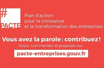 Entreprises - Participez à la consultation publique en ligne du #PACTE