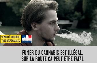 Sécurité routière - Nouvelle campagne sur les dangers du cannabis au volant
