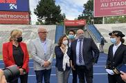 Roxana Maracineanu, ministre des Sports, était dans la métropole lilloise, le 24 septembre
