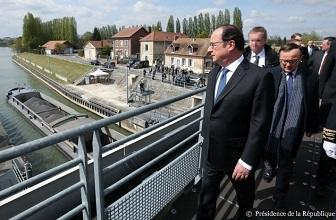 Canal Seine-Nord Europe - Installation par le Président de la République de la société de projet chargée de réaliser le chantier