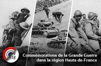 Centenaire de la Grande Guerre - Commémorations dans la région Hauts-de-France
