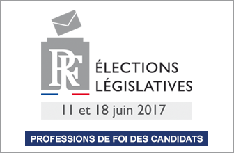 Elections législatives - Consultez les professions de foi en ligne à partir du lundi 5 juin