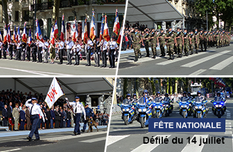 Fête nationale - Le défilé du 14 Juillet à Lille
