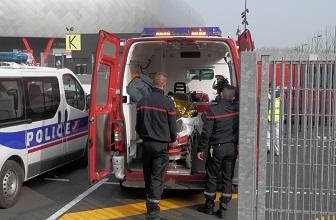 Exercice de sécurité civile au stade du Hainaut
