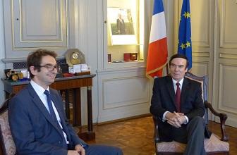 Le préfet rencontre François Meyer, le nouveau directeur territorial Nord - Pas-de-Calais SNCF Réseau