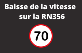 Abaissement de la vitesse à 70 km/h sur la RN356 de Lille à l’A22 