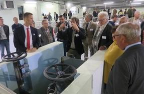 Alexander Grimaud a participé à l’inauguration de l’unité de production d’eau potable de Noréade