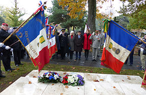 Cérémonie - Manifestations du souvenir à Lille, aux cimetières de l’Est et du Sud, le 1er novembre