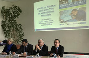 Politique de la ville - Comité de pilotage du contrat de ville de la communauté d’agglomération de Valenciennes métropole (CAVM)