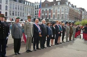 Commémoration - Cérémonie du 74e anniversaire de la libération de Lille