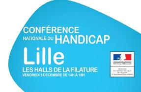 Conférence nationale du handicap à Lille le 5 décembre 2014