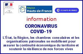 Covid-19 : Hauts-de-France : L'Etat, la Région, les chambres consulaires 
