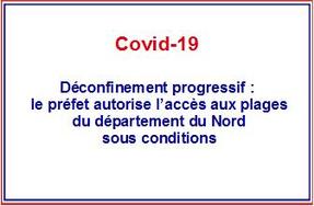 Covid-19 - Le préfet autorise l’accès aux plages du département du Nord sous conditions