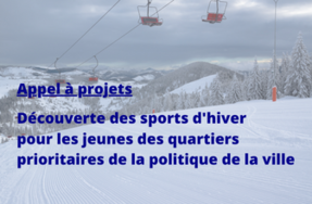 Découverte des sports d'hiver pour les jeunes des quartiers prioritaires de la politique de la ville 