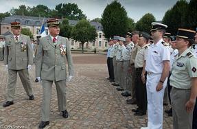 Départ - Changement de commandement au Corps de réaction rapide-France de Lille, à la Citadelle