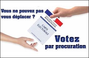 Élections départementales des 22 et 29 mars 2015 : comment voter par procuration ?
