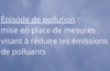 Episode de pollution aux particules PM10