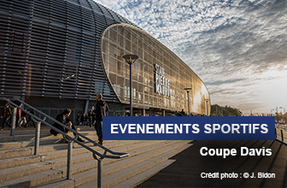 Evénements sportifs - Coupe Davis au stade Pierre Mauroy du 15 au 17 septembre 2017