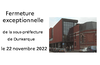 Fermeture exceptionnelle des services de la sous-préfecture de Dunkerque le 22 novembre 