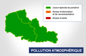 Fin d'épisode de pollution atmosphérique dans le Nord et le Pas-de-Calais 