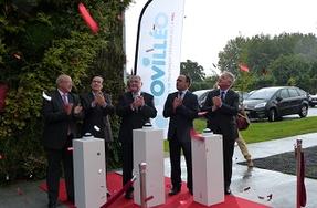 Inauguration d'Ovilléo à Marquette-lez-Lille, plus importante station d'épuration au nord de Paris