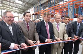 Inauguration du Centre Multimodal de Distribution Urbaine du Port de Lille