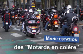 Manifestation des "motards en colère", le samedi 1er octobre, à Lille