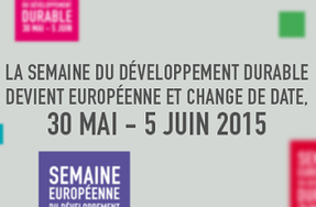 Participez à la Semaine européenne du développement durable : l'appel à projets est ouvert jusqu'au 5 juin