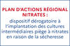 Plan d'actions régional nitrates : dispositif dérogatoire à l’implantation de piège à nitrates 