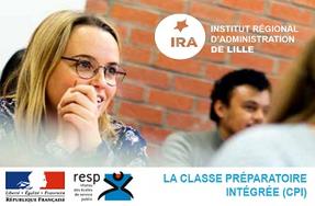 Préparez le concours d’attaché d’administration en classe préparatoire intégrée de l'IRA de Lille