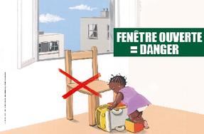 Prévention - Appel à la vigilance pour éviter les chutes d'enfants par la fenêtre