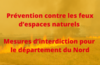 Sécheresse : prévention contre les feux d’espaces naturels 