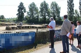 Sécurité estivale - Le sous-préfet de Cambrai supervise un contrôle au centre de pilotage du Cateau