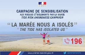 Sécurité - La préfecture maritime sensibilise aux risques d’isolements par la marée