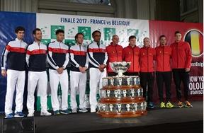 Sport - Tirage au sort de la finale de la coupe Davis 2017 en préfecture