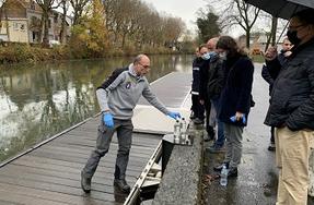 Traces de pollution sur le canal de la Deûle à Lille : point de situation