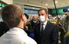 Vaccination : déplacement d'Olivier Véran, ministre des Solidarités et de la Santé, à Lille