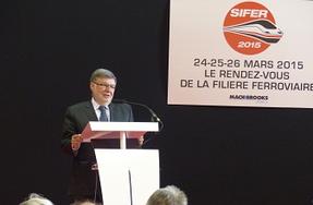 Alain Vidalies inaugure le salon SIFER 2015