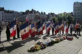Cérémonie - 72ème anniversaire de la victoire du 8 mai 1945 à Lille